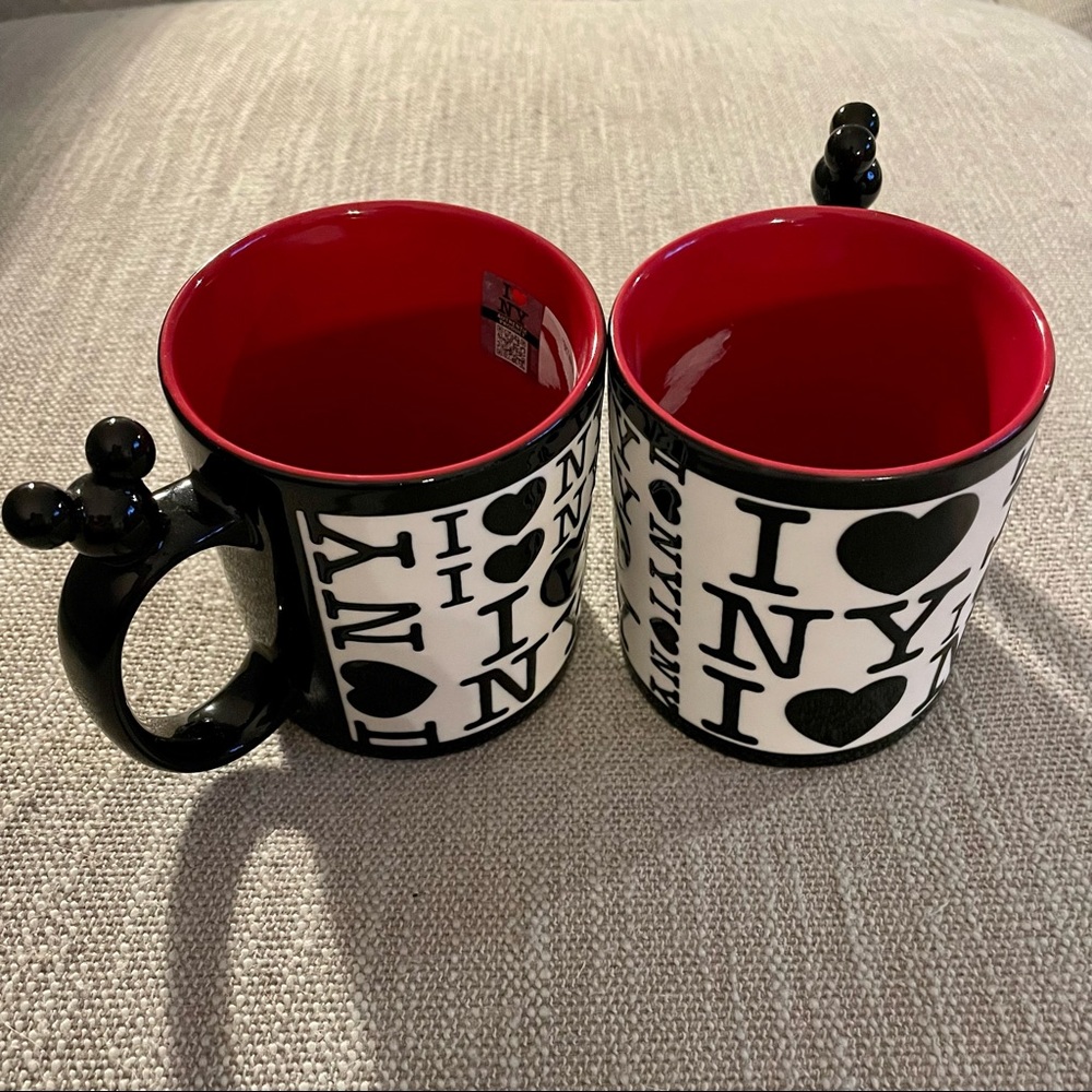 New Disney I love NY mugs (2)